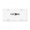 chose License Plate