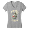 grim readers book club Women's V-Neck T-Shirt