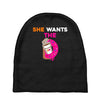 She Wants D - Dunkin Donuts Baby Beanies