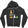 tequila   best friends Zipper Hoodie