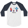 4th of July 3/4 Sleeve Shirt