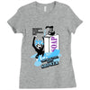 monkey have a shower wet Ladies Fitted T-Shirt