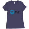 reach out and crush someone Ladies Fitted T-Shirt