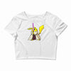 pikachu jedi marron Crop Top