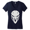 minimalist reaper mask Women's V-Neck T-Shirt