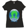 the green frog Ladies Fitted T-Shirt
