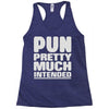 pun pretty much intended Racerback Tank