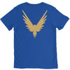 Maverick Gold Print V-Neck Tee