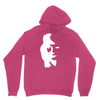 sax player lady face optical illusion Unisex Hoodie