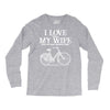 i love when my wife lets me buy another bike Long Sleeve Shirts