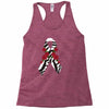 carcinoid cancer ribbon and rose Racerback Tank