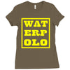 stylish water polo Ladies Fitted T-Shirt