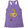 jake paul gold Racerback Tank
