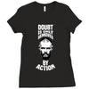 Conor Mcgregor action Ladies Fitted T-Shirt