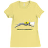 by a nose Ladies Fitted T-Shirt