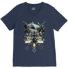 natural collapse V-Neck Tee