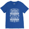 Real Kings Are Born On December 9 V-Neck Tee