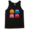 cool retro 80s pacman ghosts video games Tank Top
