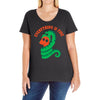 everything is fine Ladies Curvy T-Shirt