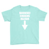 warning choking hazard printed Youth Tee