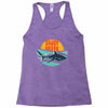 Daddy Shark Racerback Tank