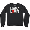 llama lovin' lover Crewneck Sweatshirt
