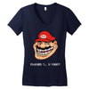 player 1 (2) Women's V-Neck T-Shirt