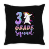 3rd grade squad Throw Pillow