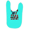 star spangled hammered Baby Bibs