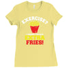 exercise Ladies Fitted T-Shirt