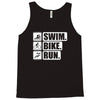v6 swim bike run Tank Top