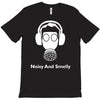 noisy and smelly hazard warnign sign T-Shirt