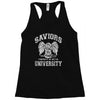 saviors university Racerback Tank