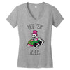let 'er r Women's V-Neck T-Shirt