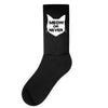 meow or never cat Socks