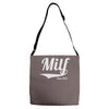 milf since 2012 Adjustable Strap Totes