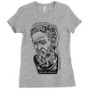 michelangelo quote Ladies Fitted T-Shirt