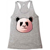 panda in love Racerback Tank