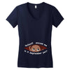 September Peeking Out Baby Boy Women's V-Neck T-Shirt