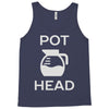 pot head coffee lover Tank Top
