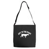get to the point Adjustable Strap Totes