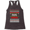 Santa Only Comes Once A Year Papa Is Always Here To Cheer Racerback Tank