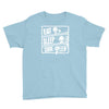 v3 eat sleep code Youth Tee