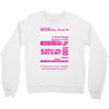 quens are born in november Crewneck Sweatshirt