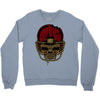 american football skull Crewneck Sweatshirt