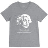 albert einstein's non believer V-Neck Tee