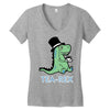tee rex Women's V-Neck T-Shirt