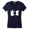patti smith Women's V-Neck T-Shirt