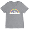 Rainbow Unicorn V-Neck Tee