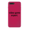 video game expert t shirt 3xl funny xbox ps3 nerdy geeky wii cod snipe iPhone 7 Plus Case